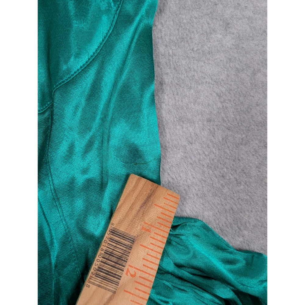 Vanessa Mooney Women Romper XS NWT Elisabeth Satin Mini Dress Victorian Fairy - Picture 9 of 15